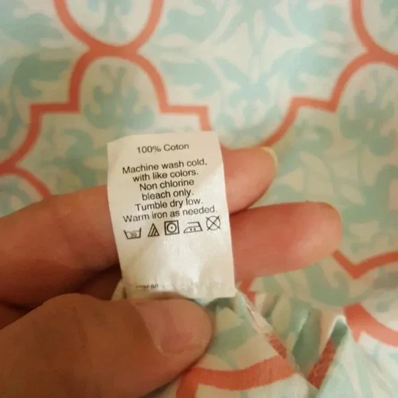 J.Crew Factory printed V-neck tunic Size Medium - Picture 4 of 7